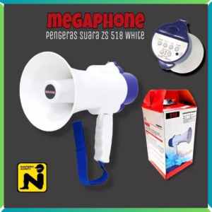 BERGARANSI Taffware Pengeras Suara Megaphone dengan Fungsi Rekaman - Pengeras Suara Megaphone Toa Speaker Mini Untuk Jualan  aksi demo -  TOA PLUS PEREKAM SUARA TOAK PUTIH SOUND RECORDER SUARA BESAR PORTABEL PORTABLE CHARGER - Toak Megaphone