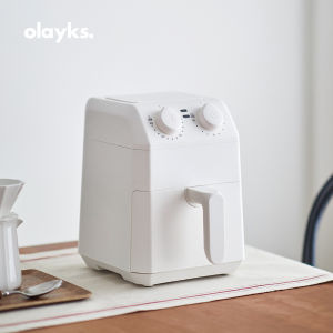 Olayks 3L Air Fryer Non-Stick Fries Fried Chicken&Cake Multi-Functional Automatic Fryer Mini Electric Fryer Household Kitchen Gift
