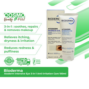 Bioderma Atoderm Intensive Eye 3-in-1 Anti-irritation Care 100ml