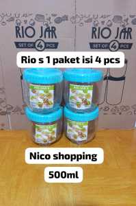 Toples Lebaran RIO set 4 in 1 -Nico Shopping - PACKING BOX