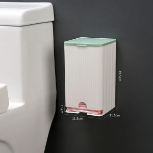 Bathroom Wall -Mounted Sanitary Napkin Storage Box Light Luxury Storage Box For Home Supplies Wall Tissue Box Multipurpose Bathroom Organizer Multi -Function Cotton Swab Box