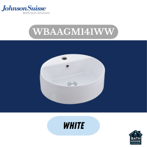 Johnson Suisse Gemelli Oval 450 Countertop Basin WBAAGM141WW