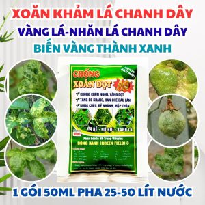 Phân Bón Lá Chống Xoăn Đọt A9 – Cho Cây Chanh Dây Bung Đọt Lá Dày Cây Khỏe Không Vàng Đọt