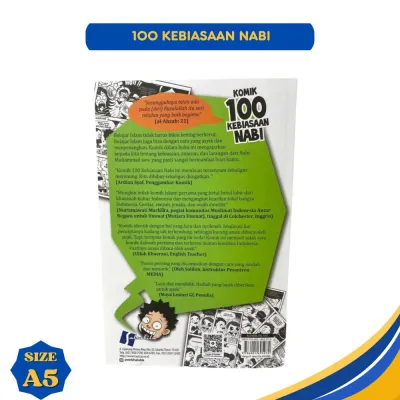 Komik Sejarah 100 Kebaikan Nabi Komik Murah Islami Anak