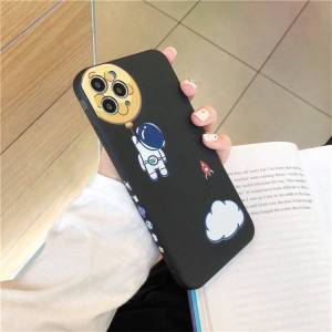 เคสไอโฟนลายแถบข้าง Son Goku & Luffy การ์ตูน เคสซิลิโคน iPhone 14/14PROMAX 12 Pro Max เคสไอโฟน7พลัส XS เคสไอโฟน11 #227