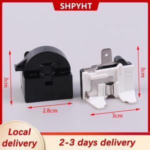 [COD] SHPYHT Local delivery Ship within 24 hours 2PCS QP2-4.7 PTC Starter Relay 1 Pin Refrigerator Starter Relay And 6750C-0005P Refrigerator Overload Protector