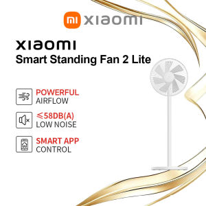Xiaomi Mi Smart Standing Fan 2 Lite Global Version Standing Floor Fan Mi Home APP Remote Control