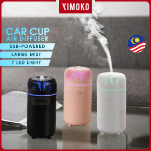 100ML Mini Air Diffuser Aroma Diffuser LED Light Aromatherapy Humidifier Ultrasonic Modern Home Office Face Spa Yoga Essential Oil Car Diffuser USB