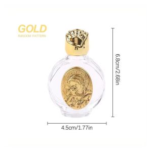 Botol Air Suci Kaca 6 cm Tutup Tempat Air Suci