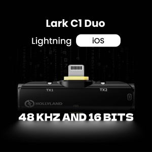 Hollyland Lark C1 Duo Wireless Microphone System
