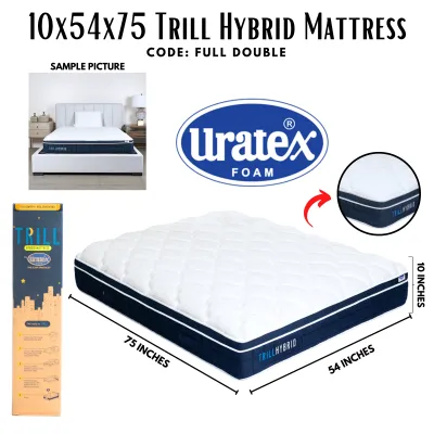 [ONHAND]URATEX HYBRID TRILL MATTRESS/TRILL MATTRESS WITH POCKET SPRING MATTRESS/URATEX FOAM /HYBRID MATTRESS/TRILL /URATEX FOAM #uratexhybridtrillmattress #trillmattress #new #100%originaluratexhybridmattress #new #10yearswarranty #trill #
