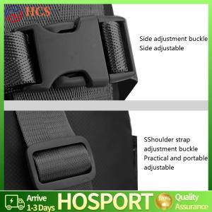 【HCS】Men Casual Chest Bag Multi Pocket Trendy Crossbody Bag Waterproof Multifunction Waist Bag Camping Hiking Running Bag