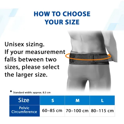 Phiten nano Metax Pelvis Supporter Fit Type