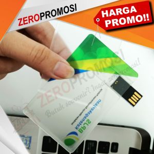 USB Flashdisk Kartu Transparan FDCD11 Souvenir Promosi
