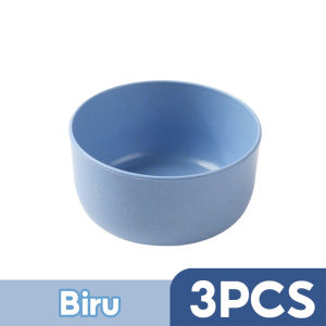 YooWoo Set 3pcs dan 5pcs Mangkok Serat Gandum Kecil | Wheat Straw Bowl | Wadah & Mangkok Sup BPA Free Anti Panas | Aman Microwave