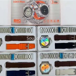 LG65 Max Smartwatch | Versatile Colors Advanced Features 1.52-inch Display IP68 Waterproof Multifunctional Capabilities