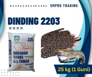 PALET/MAKANAN UDANG/ LOBSTER AIR TAWAR 1GUNI 25KG(30% PROTEIN) DINDINGS 2203
