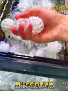Aquarium Nitrifying Magic Ball Bio Filter High Density Porous Bacteria Cultivation Balls for Water Purification