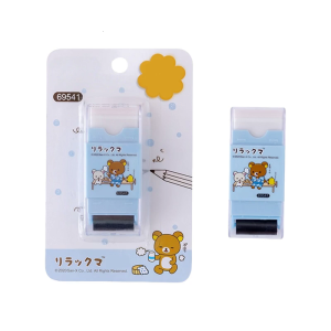 3 In 1 Eraser Pencil Sharpener And Eraser Shavings Cleaner Portable Pencil Sharpener with Rubber Eraser For Student Kid