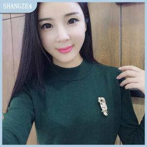 【SHANGZE4】 Thời Trang Retro Mèo Mắt Đá Cú Trâm Cho Phụ Nữ Quần Áo Áo Phụ Kiện Quà Tặng