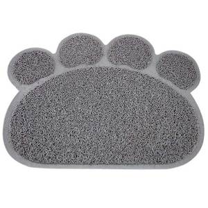 Cats Litter Trapping Mats Pads 30*40cm PVC Elastic Fiber Mats for Cats Litter Boxes Cat Beds Mats Pet Products Cat Supplies