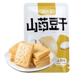 山药豆干零食snacks