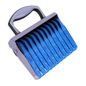 Date Stamp Numbering Stamp Digital Stamp Multifunctional 0-9 Number Stamp Business Stamp Rolling Number Stamp