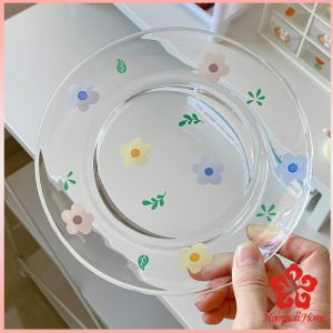 PHM เซ็ตจาน แก้วน้ำน ชาม  ดอกไม้น่ารัก ชุดเครื่องครัว  ขายแยกชิ้น  Tableware