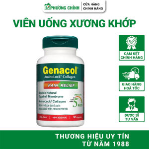 Viên Uống Xương Khớp Genacol Pain Relief Hỗ Trợ Tái Tạo Sụn Khớp Giảm Đau Khớp Cứng Khớp 90 Viên/Hộp