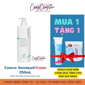 Sữa rửa mặt Canova Sensiquell Cleansing Cream 250mL Cho Da Nhạy Cảm