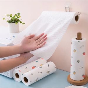 Dish Towel Cleaning Towel Disposable Non Woven Dishcloth Washing Bowl Towel Kitchen Rag