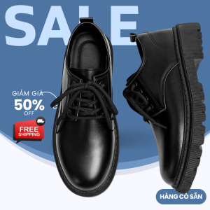 Giày đốc cao chunky tăng cao 5cm đủ size 38-44