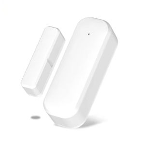 (HD1)Smart ZigBee Wireless Door Window Sensor with Real-time Alarm for Home Security and Smart Home Automation Compatible with Alexa and. Sensor Pintu Tingkap Tanpa Wayar ZigBee Pintar Penggera Masa Nyata untuk Keselamatan Rumah Automasi Rumah Pin