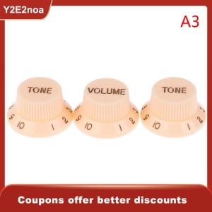 【Y2E2noa】 Guitars strat knob 1-Volume 2-Tone control knobs for guitar