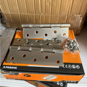 ANTI KARAT Engsel Pintu Kayu 5 Inch Tebal Silver Sepasang Engsel Pintu Rumah 5 Inc 4 Inci 3 Stainless Anti Karat Perak Chrome