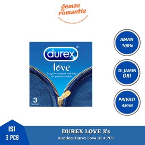 Kondom Durex Love - Isi 3 Pcs