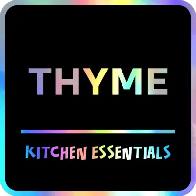 Minimalist Pantry/Bath Labels - High quality waterproof HOLOGRAM sticker (2x2 size) SOLD PER PIECE