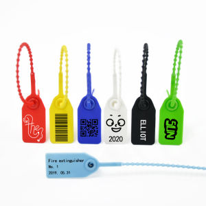 100 Pcs Pull Tite Tags Plastic Security Seals Numbered Tamper Evident Zip Ties Fire Extinguishers