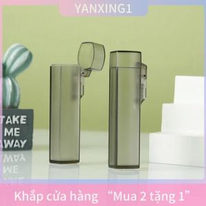 [COD] YANXING1 Xách tay tăm chủ nhựa trong suốt tăm Hộp Thuốc Lá chủ lưu trữ trường hợp kim trường hợp du lịch ngoài trời