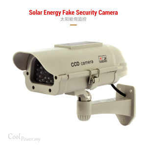 Solar Outdoor Security Waterproof Fake Dummy Simulation LED Solar CCTV Kamera Securiti Palsu Vision Xiaomi