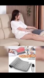 Electric Heating Pad Back Neck Massager Menstrual Pain Relief Warm Pad 热敷垫