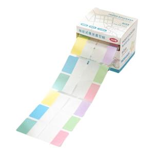 120Pieces Clear Colored Index Label Adhesive PET Label Writable Page Marker Adhesive Notes for Book File Document
