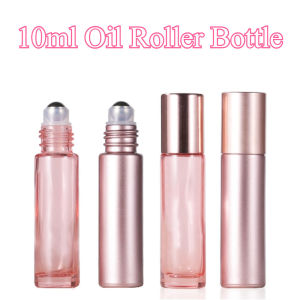 10ml Oil Roller Bottle Empty Perfume Roller Ball Bottle Portable Scent Pump Glass Roll on Bottle