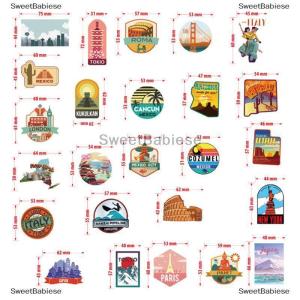 [COD] SweetBabiese สติกเกอร์ลายกราฟฟิตีลายการ์ตูนสำหรับท่องเที่ยวภูมิทัศน์เมืองสติกเกอร์กันน้ำ50ชิ้น