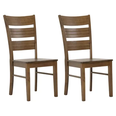 home furniture/ kerusi meja makan/Furniture Direct MARLEY Solid wood Dining Chair 6 Seater Solid Wood Dining Set-Natural