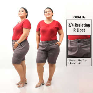 Celana jumbo model pendek / baggy pant jumbo / celana pendek model