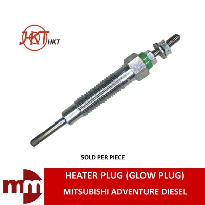 HKT KITAHARA GLOW PLUG (HEATER PLUG) for MITSUBISHI ADVENTURE DIESEL (SOLD PER PIECE) ORIGINAL MADE IN JAPAN PM-165