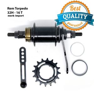 (COD) rem torpedo hub sepeda fixie BMX 36H 18T pacific torpedo