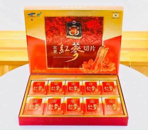 Hồng Sâm Thái Lát Tẩm Mật Ong Sambok Hàn Quốc Hộp 10 Gói x 20gr Tăng Cường Đề Kháng Và Phòng Chống Bệnh Tật