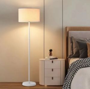 [Free Bulb]Floor Lamp Nordic Style Stand lamp Shade With Led lampshade for living room  study table bedroom